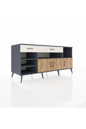 Kronos Konsol 5 Raflı 2 Çekmeceli 3 Kapaklı 176x59x83 - S610M013V10C