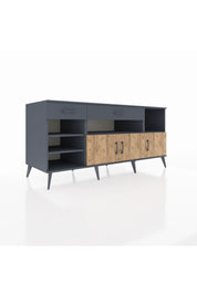 Kronos Konsol 5 Raflı 2 Çekmeceli 3 Kapaklı 176x59x83 - S610M013V11C