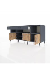 Kronos Konsol 5 Raflı 2 Çekmeceli 3 Kapaklı 176x59x83 - S610M013V11C