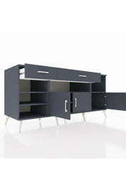 Kronos Konsol 5 Raflı 2 Çekmeceli 3 Kapaklı 176x59x83 - S610M013V17C