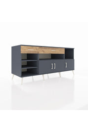 Kronos Konsol 5 Raflı 2 Çekmeceli 3 Kapaklı 176x59x83 - S610M013V18C