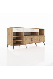 Kronos Konsol 5 Raflı 2 Çekmeceli 3 Kapaklı 176x59x83 - S610M013V19C