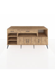 Kronos Konsol 5 Raflı 2 Çekmeceli 3 Kapaklı 176x59x83 - S610M013V21C