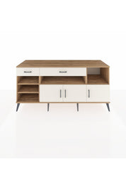 Kronos Konsol 5 Raflı 2 Çekmeceli 3 Kapaklı 176x59x83 - S610M013V22C