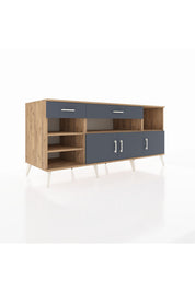 Kronos Konsol 5 Raflı 2 Çekmeceli 3 Kapaklı 176x59x83 - S610M013V26C