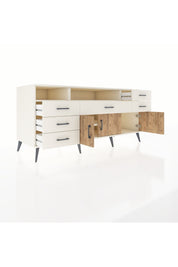 Kronos Konsol 3 Raflı 6 Çekmeceli 3 Kapaklı 176x59x83 - S610M014V01C