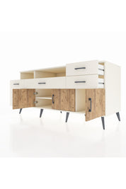 Kronos Konsol 3 Raflı 6 Çekmeceli 3 Kapaklı 176x59x83 - S610M014V01C