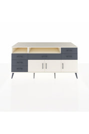 Kronos Konsol 3 Raflı 6 Çekmeceli 3 Kapaklı 176x59x83 - S610M014V05C