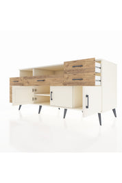 Kronos Konsol 3 Raflı 6 Çekmeceli 3 Kapaklı 176x59x83 - S610M014V06C