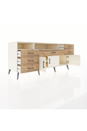 Kronos Konsol 3 Raflı 6 Çekmeceli 3 Kapaklı 176x59x83 - S610M014V06C