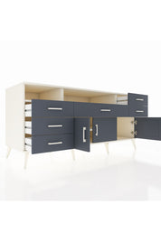 Kronos Konsol 3 Raflı 6 Çekmeceli 3 Kapaklı 176x59x83 - S610M014V08C