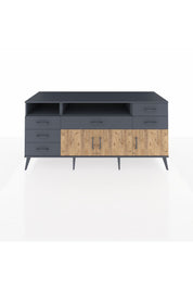 Kronos Konsol 3 Raflı 6 Çekmeceli 3 Kapaklı 176x59x83 - S610M014V11C