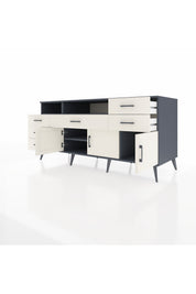 Kronos Konsol 3 Raflı 6 Çekmeceli 3 Kapaklı 176x59x83 - S610M014V13C