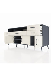 Kronos Konsol 3 Raflı 6 Çekmeceli 3 Kapaklı 176x59x83 - S610M014V13C