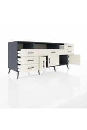 Kronos Konsol 3 Raflı 6 Çekmeceli 3 Kapaklı 176x59x83 - S610M014V13C