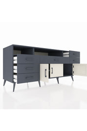 Kronos Konsol 3 Raflı 6 Çekmeceli 3 Kapaklı 176x59x83 - S610M014V14C