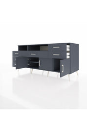 Kronos Konsol 3 Raflı 6 Çekmeceli 3 Kapaklı 176x59x83 - S610M014V17C