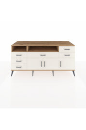 Kronos Konsol 3 Raflı 6 Çekmeceli 3 Kapaklı 176x59x83 - S610M014V22C