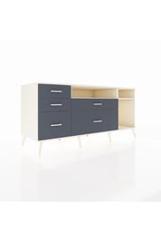 Kronos Konsol 2 Raflı 5 Çekmeceli 176x59x83 - S610M015V05C