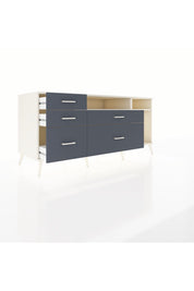 Kronos Konsol 2 Raflı 5 Çekmeceli 176x59x83 - S610M015V05C