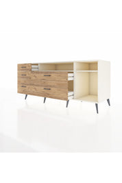 Kronos Konsol 2 Raflı 5 Çekmeceli 176x59x83 - S610M015V06C