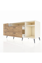 Kronos Konsol 2 Raflı 5 Çekmeceli 176x59x83 - S610M015V06C