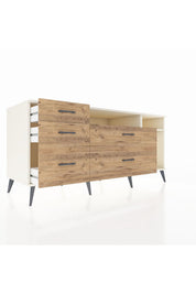Kronos Konsol 2 Raflı 5 Çekmeceli 176x59x83 - S610M015V06C