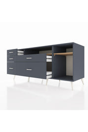 Kronos Konsol 2 Raflı 5 Çekmeceli 176x59x83 - S610M015V11C