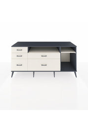Kronos Konsol 2 Raflı 5 Çekmeceli 176x59x83 - S610M015V13C