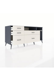 Kronos Konsol 2 Raflı 5 Çekmeceli 176x59x83 - S610M015V13C