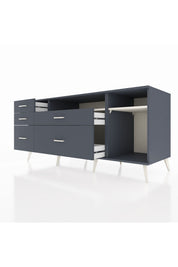 Kronos Konsol 2 Raflı 5 Çekmeceli 176x59x83 - S610M015V14C