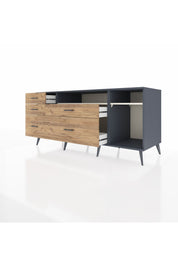 Kronos Konsol 2 Raflı 5 Çekmeceli 176x59x83 - S610M015V15C