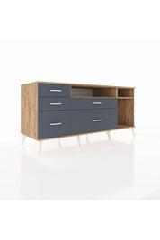 Kronos Konsol 2 Raflı 5 Çekmeceli 176x59x83 - S610M015V20C
