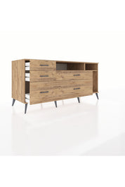 Kronos Konsol 2 Raflı 5 Çekmeceli 176x59x83 - S610M015V21C