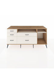 Kronos Konsol 2 Raflı 5 Çekmeceli 176x59x83 - S610M015V22C