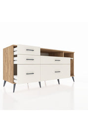 Kronos Konsol 2 Raflı 5 Çekmeceli 176x59x83 - S610M015V22C