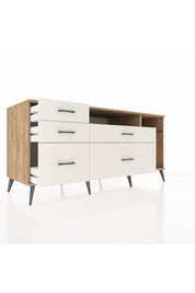 Kronos Konsol 2 Raflı 5 Çekmeceli 176x59x83 - S610M015V25C