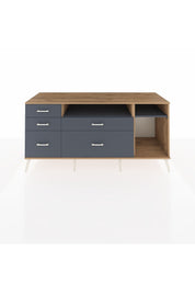 Kronos Konsol 2 Raflı 5 Çekmeceli 176x59x83 - S610M015V26C