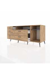 Kronos Konsol 2 Raflı 5 Çekmeceli 176x59x83 - S610M015V27C