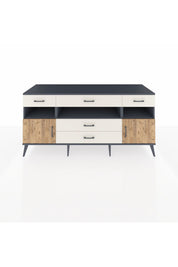 Kronos Konsol 3 Raflı 5 Çekmeceli 2 Kapaklı 176x59x83 - S610M016V10C