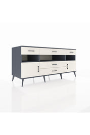 Kronos Konsol 3 Raflı 5 Çekmeceli 2 Kapaklı 176x59x83 - S610M016V13C