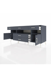 Kronos Konsol 3 Raflı 5 Çekmeceli 2 Kapaklı 176x59x83 - S610M016V17C