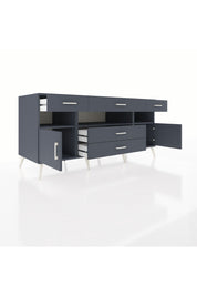Kronos Konsol 3 Raflı 5 Çekmeceli 2 Kapaklı 176x59x83 - S610M016V17C