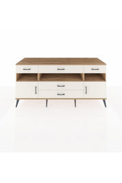 Kronos Konsol 3 Raflı 5 Çekmeceli 2 Kapaklı 176x59x83 - S610M016V22C