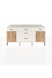 Kronos Konsol 2 Raflı 5 Çekmeceli 2 Kapaklı 176x59x83 - S610M017V01C