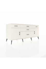 Kronos Konsol 2 Raflı 5 Çekmeceli 2 Kapaklı 176x59x83 - S610M017V04C