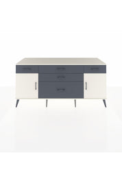Kronos Konsol 2 Raflı 5 Çekmeceli 2 Kapaklı 176x59x83 - S610M017V05C