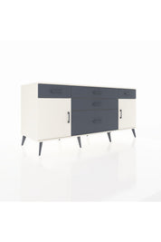 Kronos Konsol 2 Raflı 5 Çekmeceli 2 Kapaklı 176x59x83 - S610M017V05C