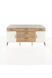 Kronos Konsol 2 Raflı 5 Çekmeceli 2 Kapaklı 176x59x83 - S610M017V06C