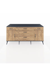 Kronos Konsol 2 Raflı 5 Çekmeceli 2 Kapaklı 176x59x83 - S610M017V12C